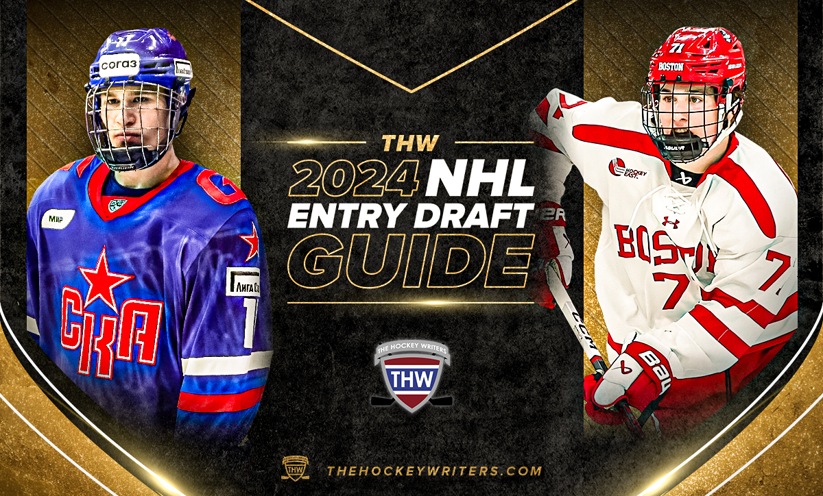 The Hockey Writers 2024 NHL Entry Draft Guide Macklin Celebrini and Ivan Demidov