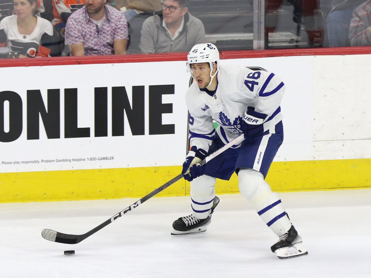 Ilya Lyubushkin Toronto Maple Leafs