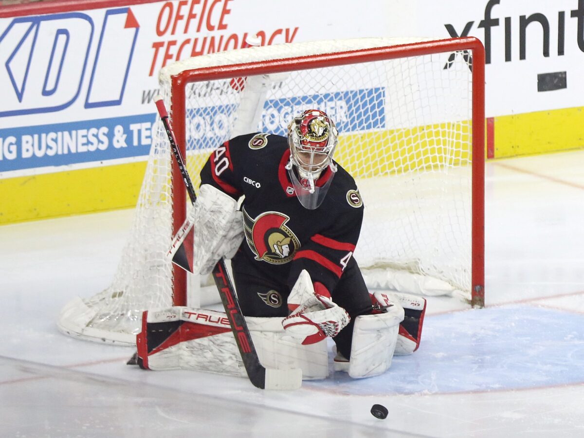 Mads Sogaard Ottawa Senators