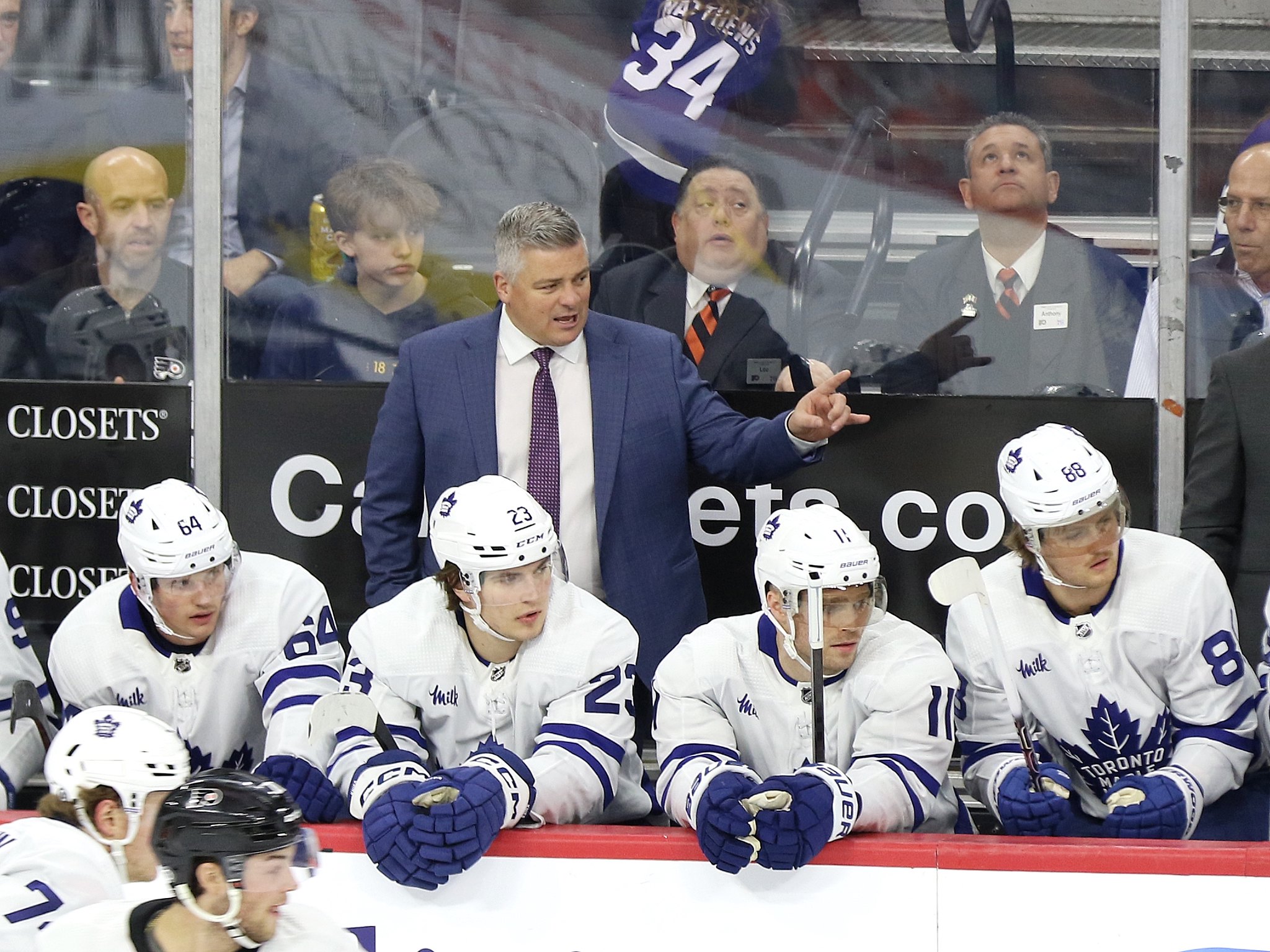 Sheldon Keefe Toronto Maple Leafs