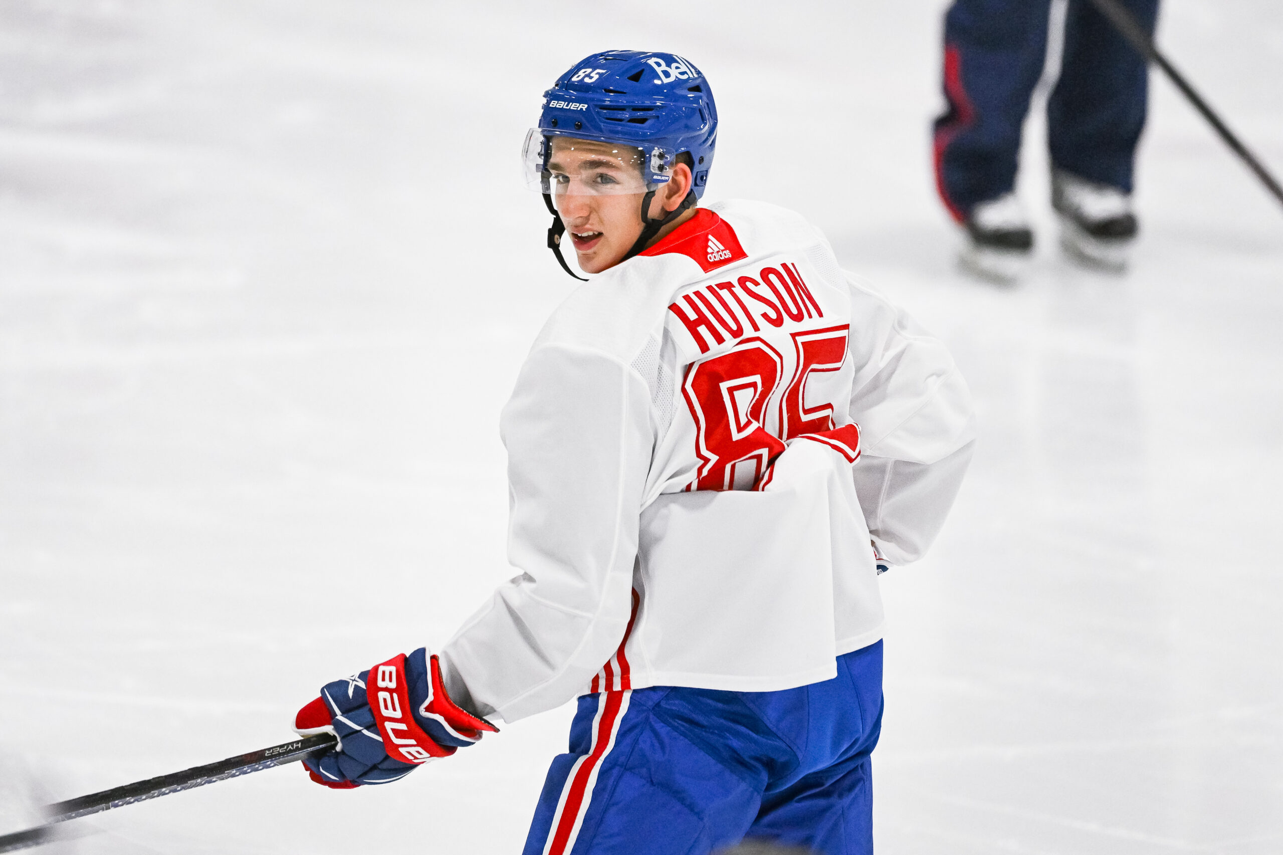 Canadiens’ Lane Hutson Earns First Point in NHL Debut