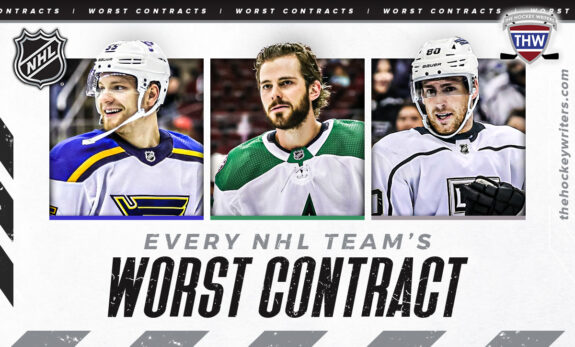 Every NHL Team’s Worst Contract - The Hockey Writers - Trades Contracts ...