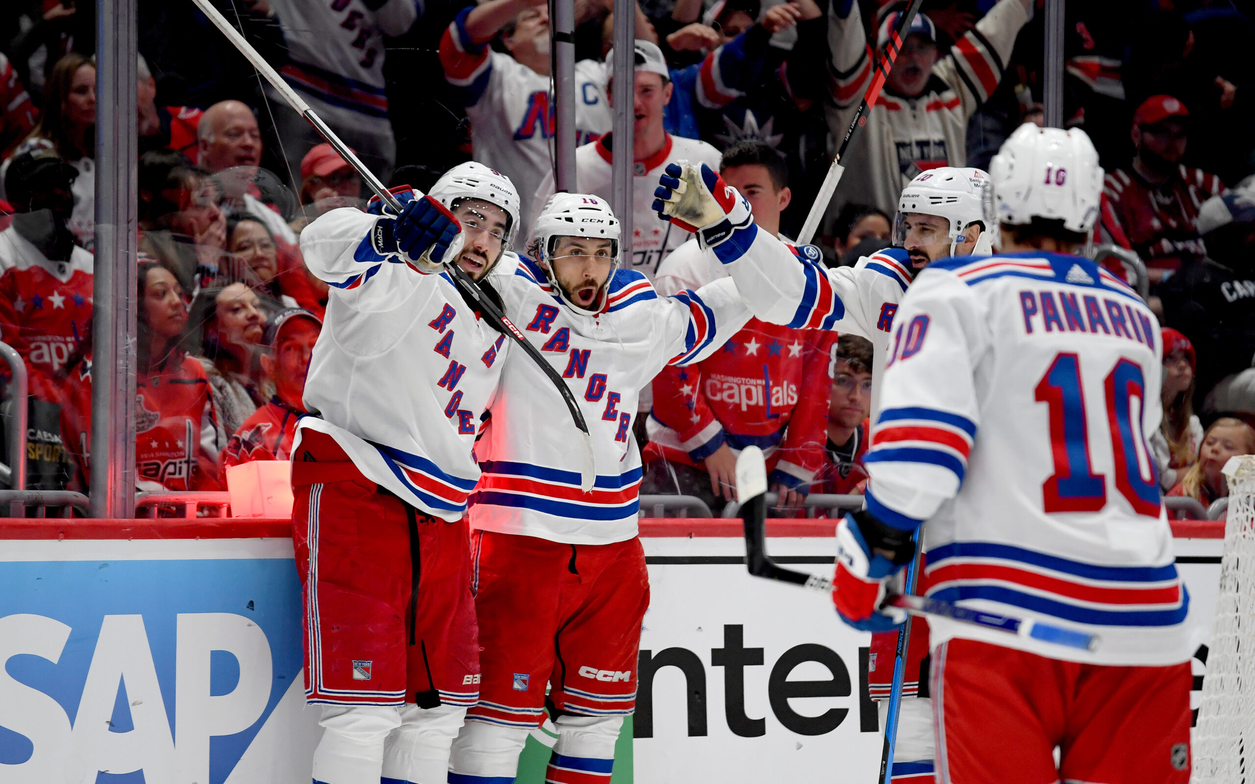 Rangers Sweep Capitals with 4-2 Win in Game 4, Round 2 Awaits