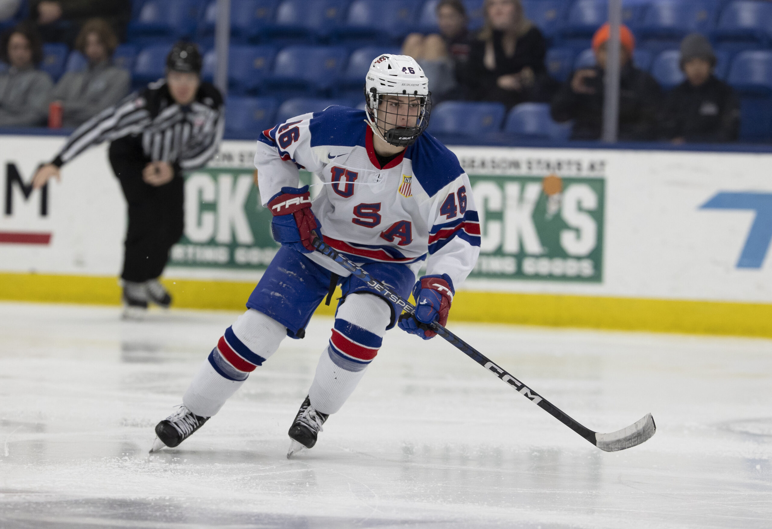 Teddy Stiga 2025 NHL Draft Prospect Profile BVM Sports