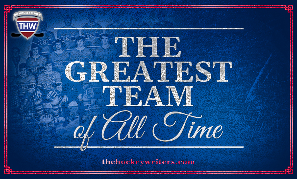 The Greatest Team of All Time: The Montreal Junior Canadiens