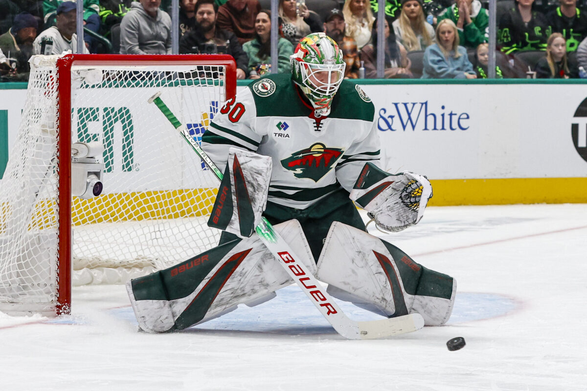 Jesper Wallstedt Minnesota Wild