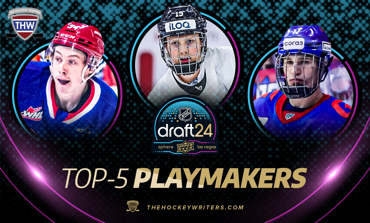 Top 5 playmakers for the 2024 NHL Entry draft Ivan Demidov, Konsta Helenius and Berkly Catton