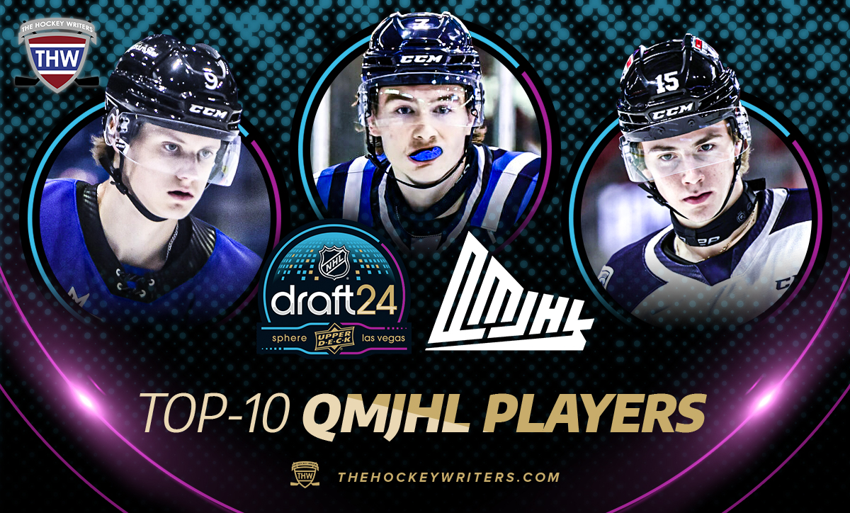 Top 10 QMJHL Players in the 2024 draft Spencer Gill, Maxim Masse, Eriks Mateiko