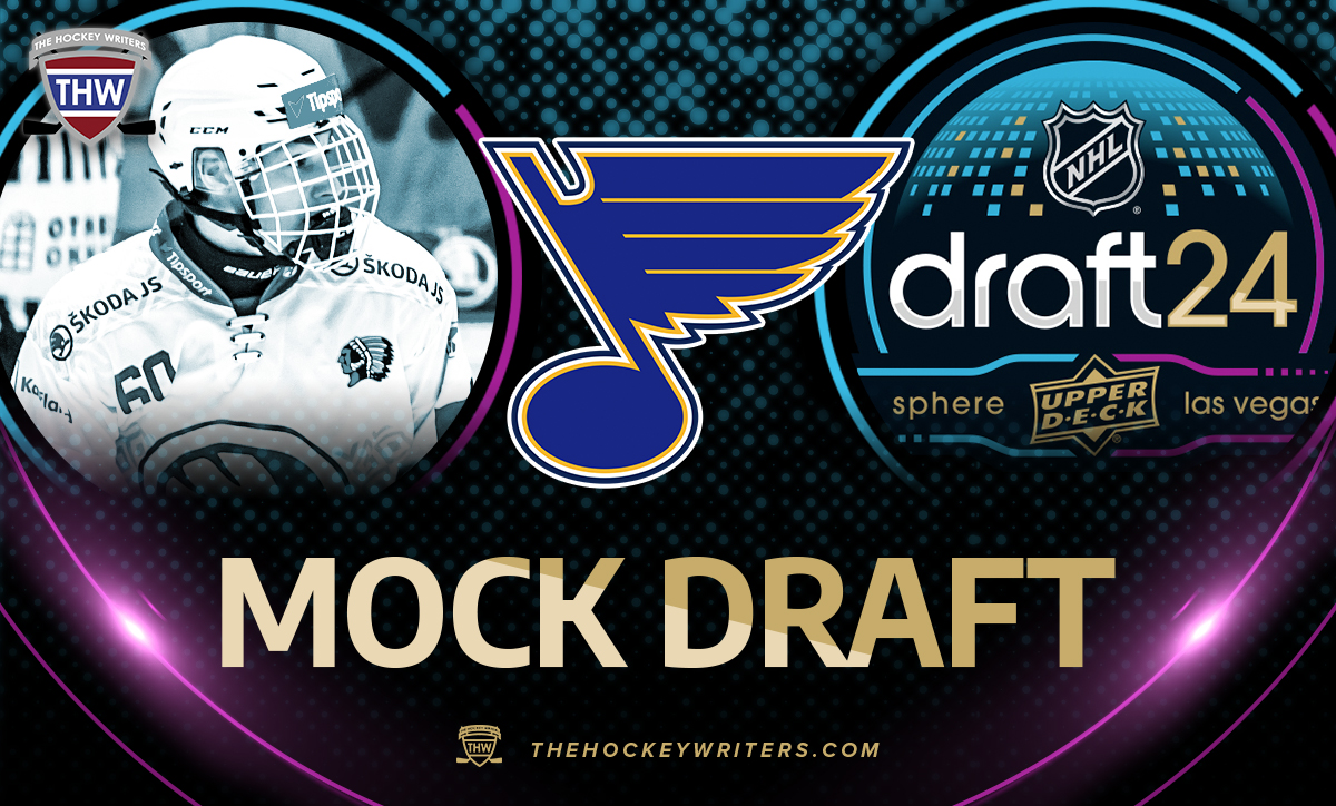 St. Louis Blues 2024 mock draft Defenseman Adam Jiricek