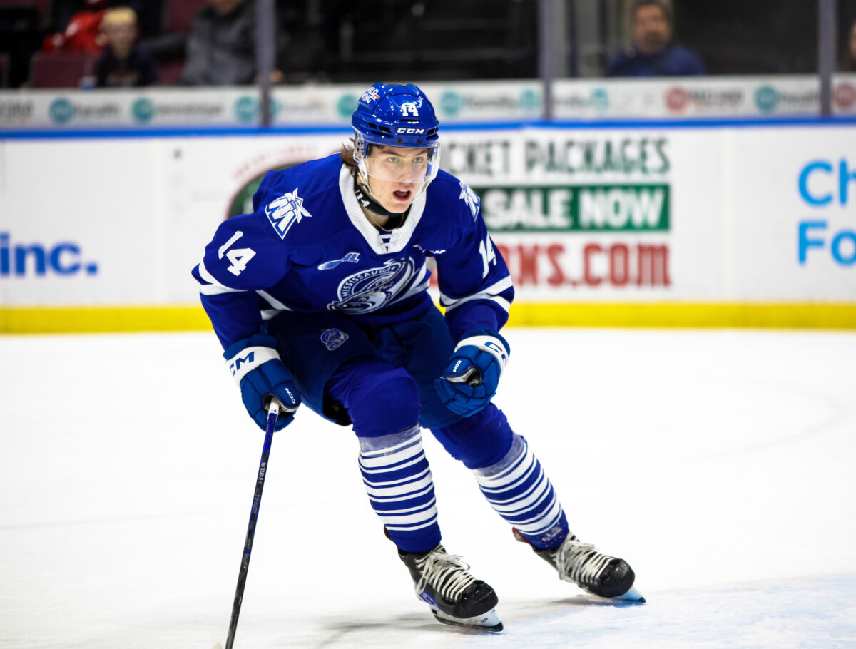 Jack Van Volsen Mississauga Steelheads