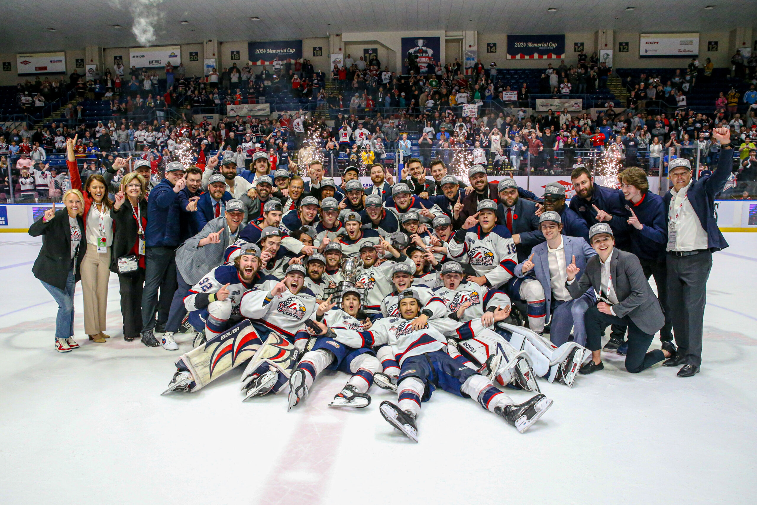 Bloom's Late Goal Earns Saginaw the Memorial Cup Championship The