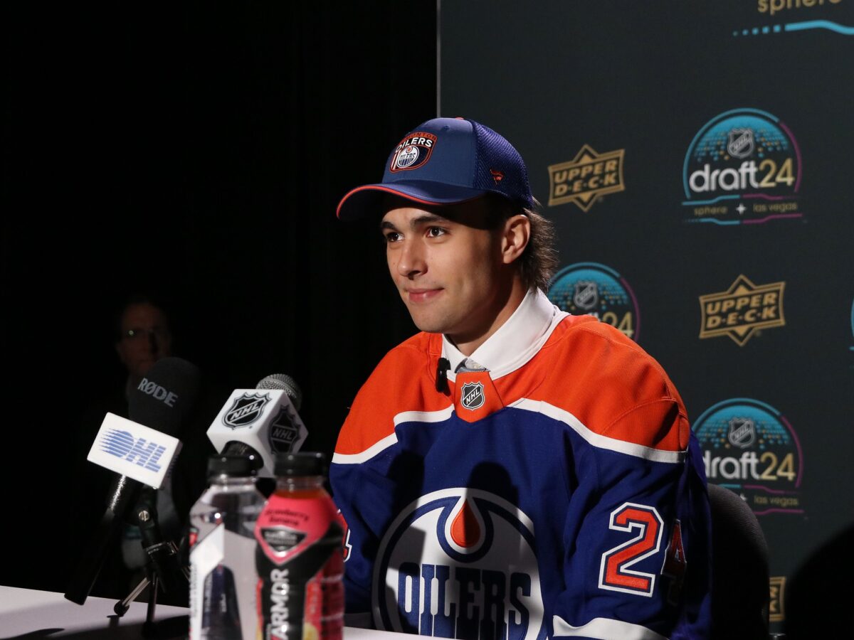 Oilers' 1st Round Pick Sam O'Reilly Erasing Doubts With Preseason Play -  The Hockey Writers - - NHL News, Analysis & More