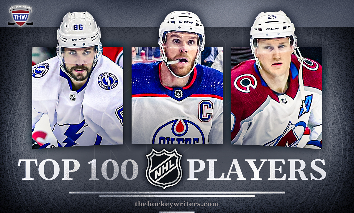 Top 100 NHL Players Connor McDavid, Nathan MacKinnon and Nikita Kucherov