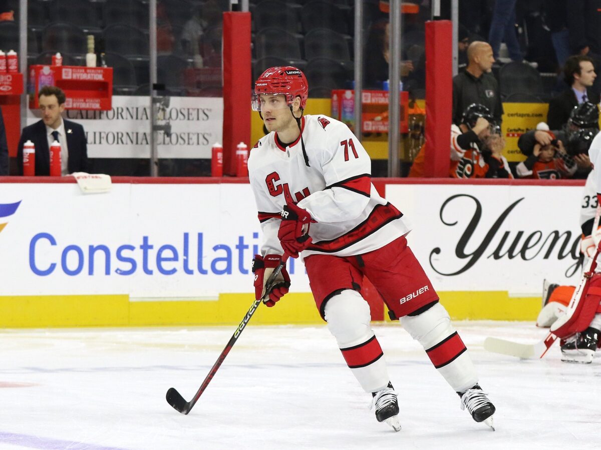 Jesper Fast Carolina Hurricanes