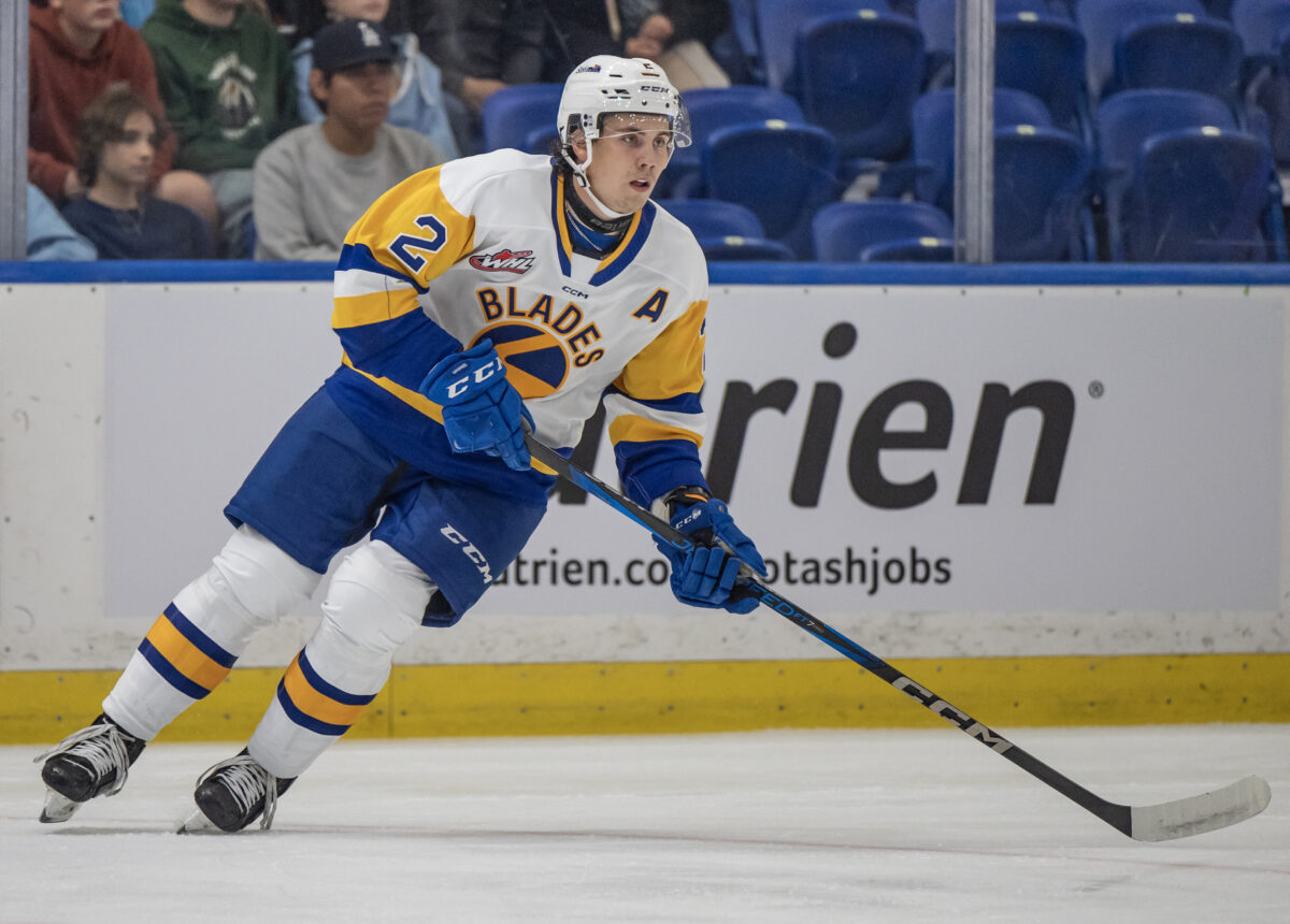 Ben Saunderson Saskatoon Blades