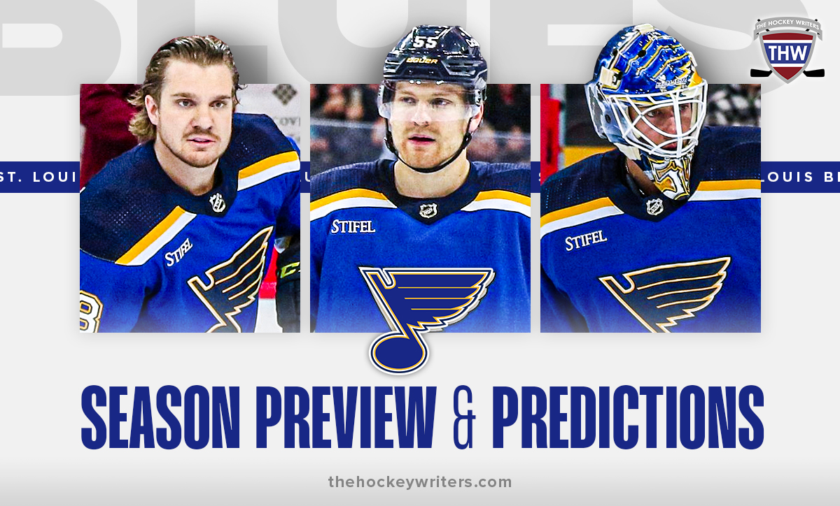 St. Louis Blues Robert Thomas, Jordan Binnington, and Colton Parayko 2024-25 season