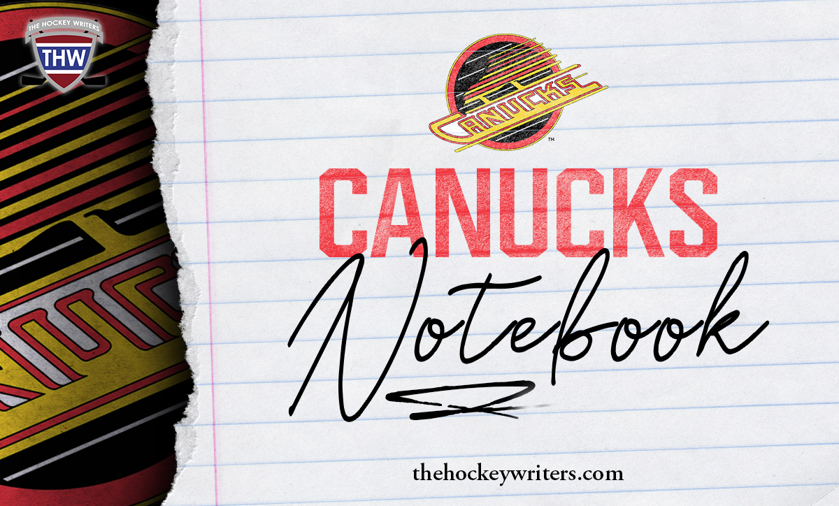 Vancouver Canucks Notebook