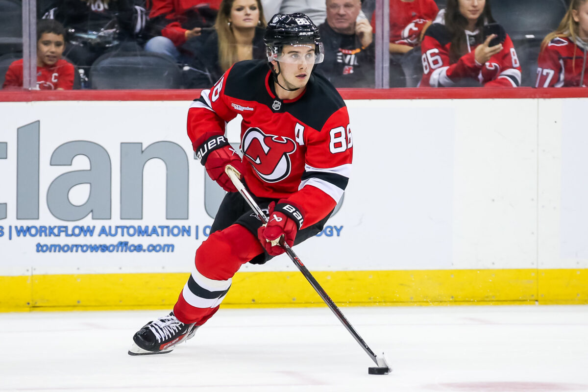 Jack Hughes New Jersey Devils