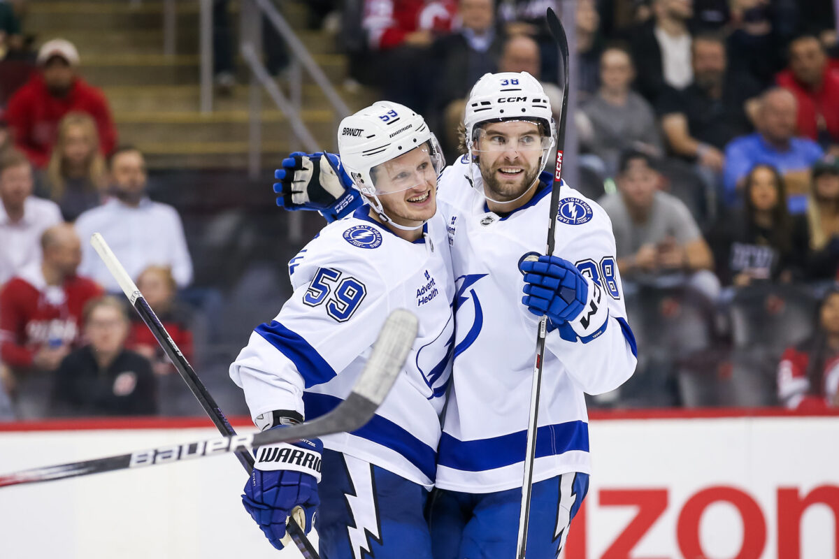 Brandon Hagel Jake Guentzel Tampa Bay Lightning