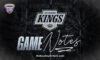 Los Angeles Kings Game notes