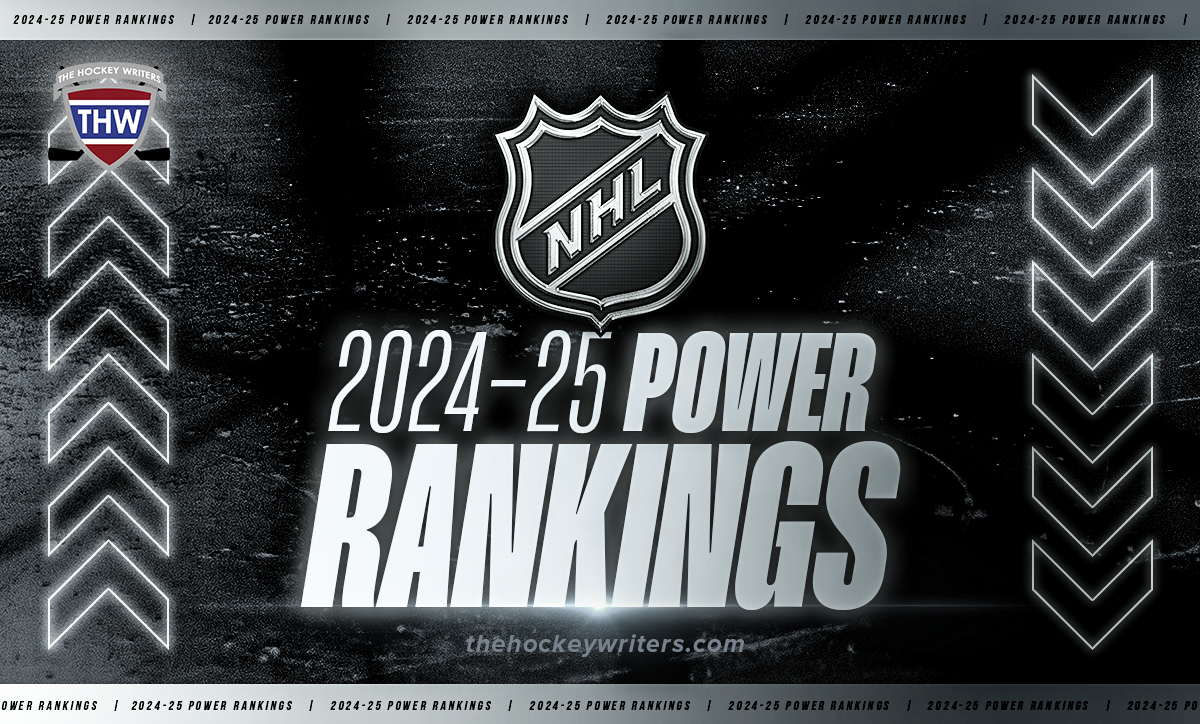 NHL 202425 Power Rankings Week 1 The Hockey Writers Power