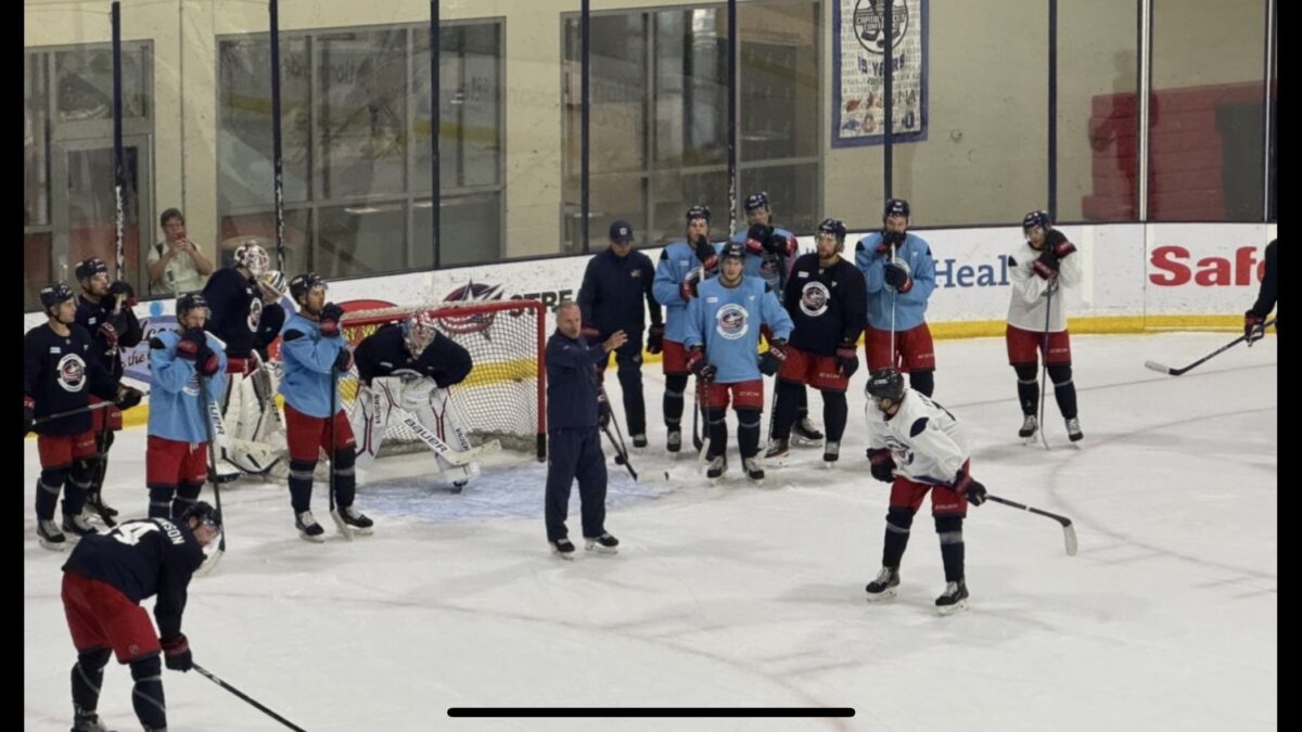 Columbus Blue Jackets, Training Camp