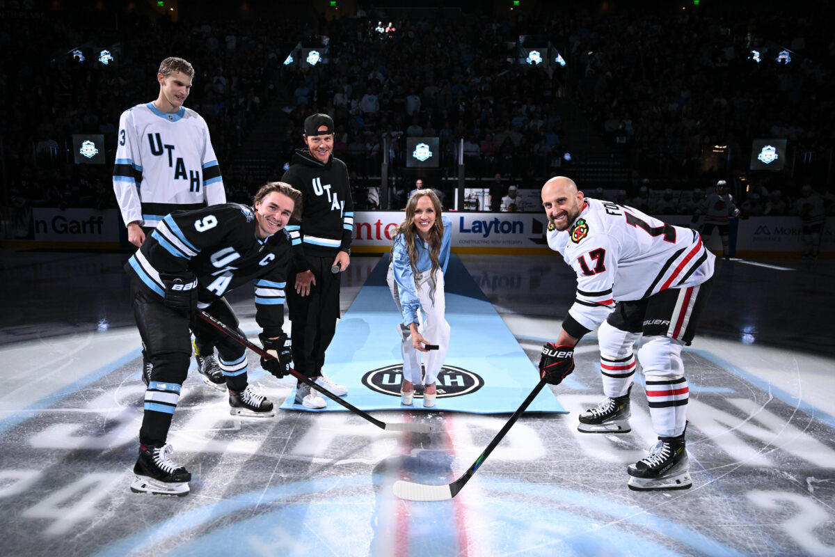 Utah Hockey Club Ceremonial Puck Drop