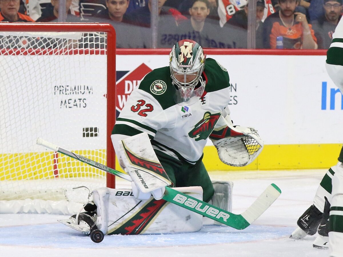 Filip Gustavsson Minnesota Wild