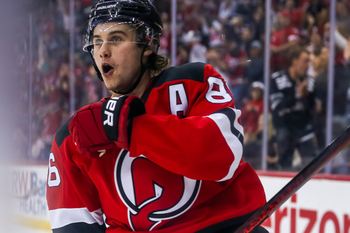 Jack Hughes New Jersey Devils