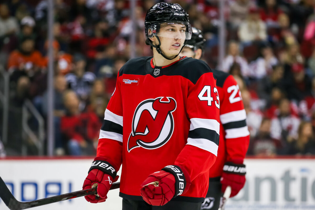 Luke Hughes New Jersey Devils