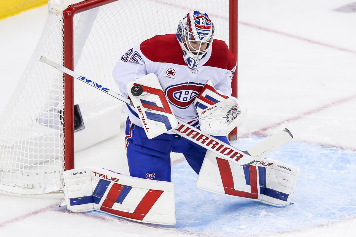 Sam Montembeault Montreal Canadiens