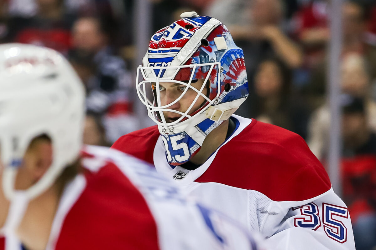 Sam Montembeault Montreal Canadiens