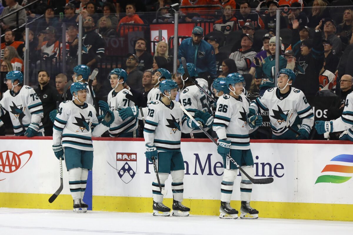 San Jose Sharks Bench