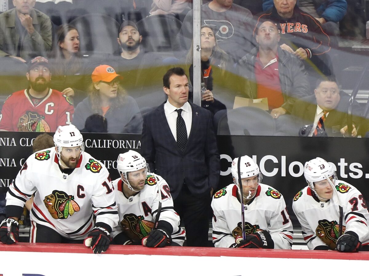 Luke Richardson Chicago Blackhawks