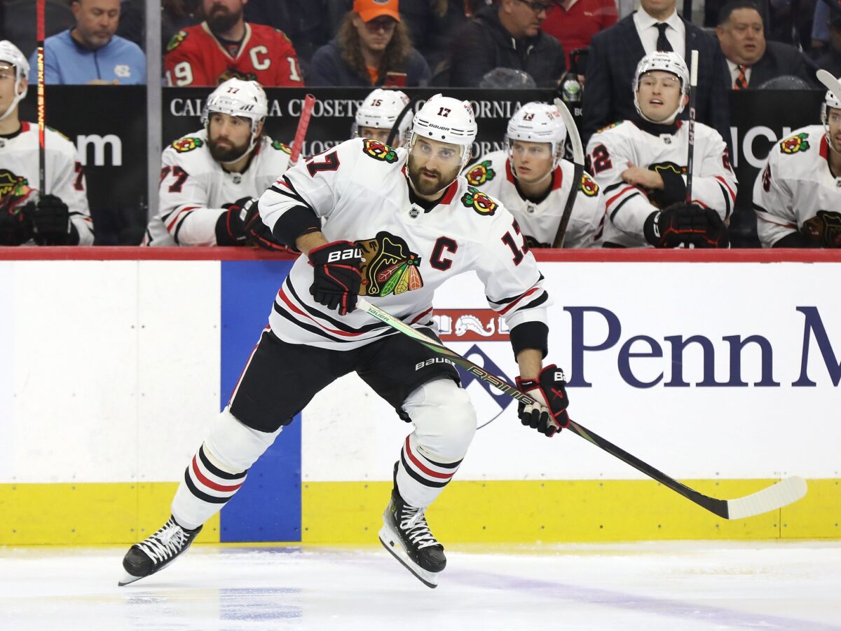 Nick Foligno Chicago Blackhawks