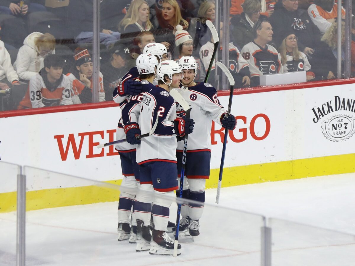 Columbus Blue Jackets Celebration