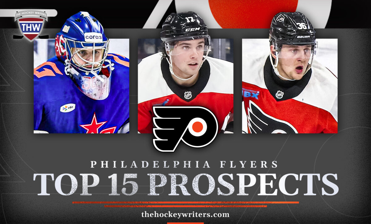 Philadelphia Flyers Top 15 Prospects Yegor Zavragin, Jett Luchanko, and Emil Andrae