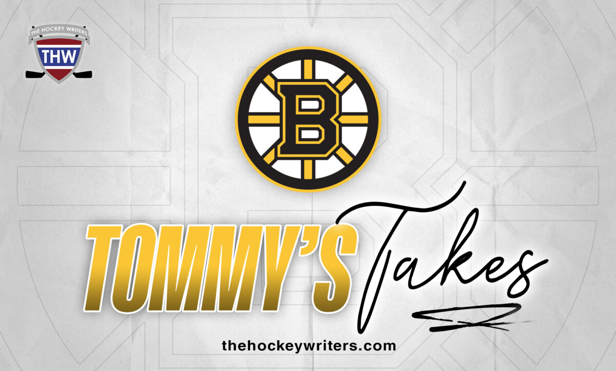 Tommy's Takes Boston Bruins