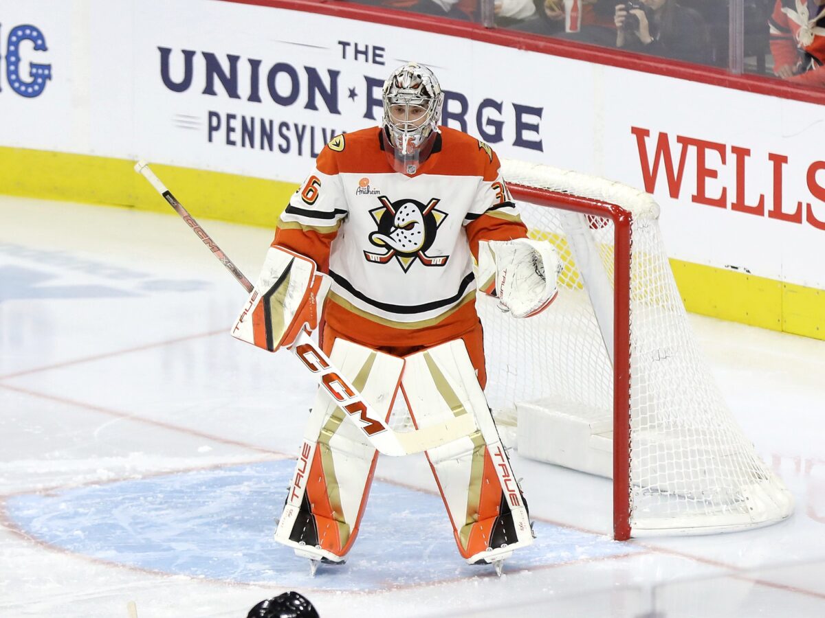 John Gibson Anaheim Ducks