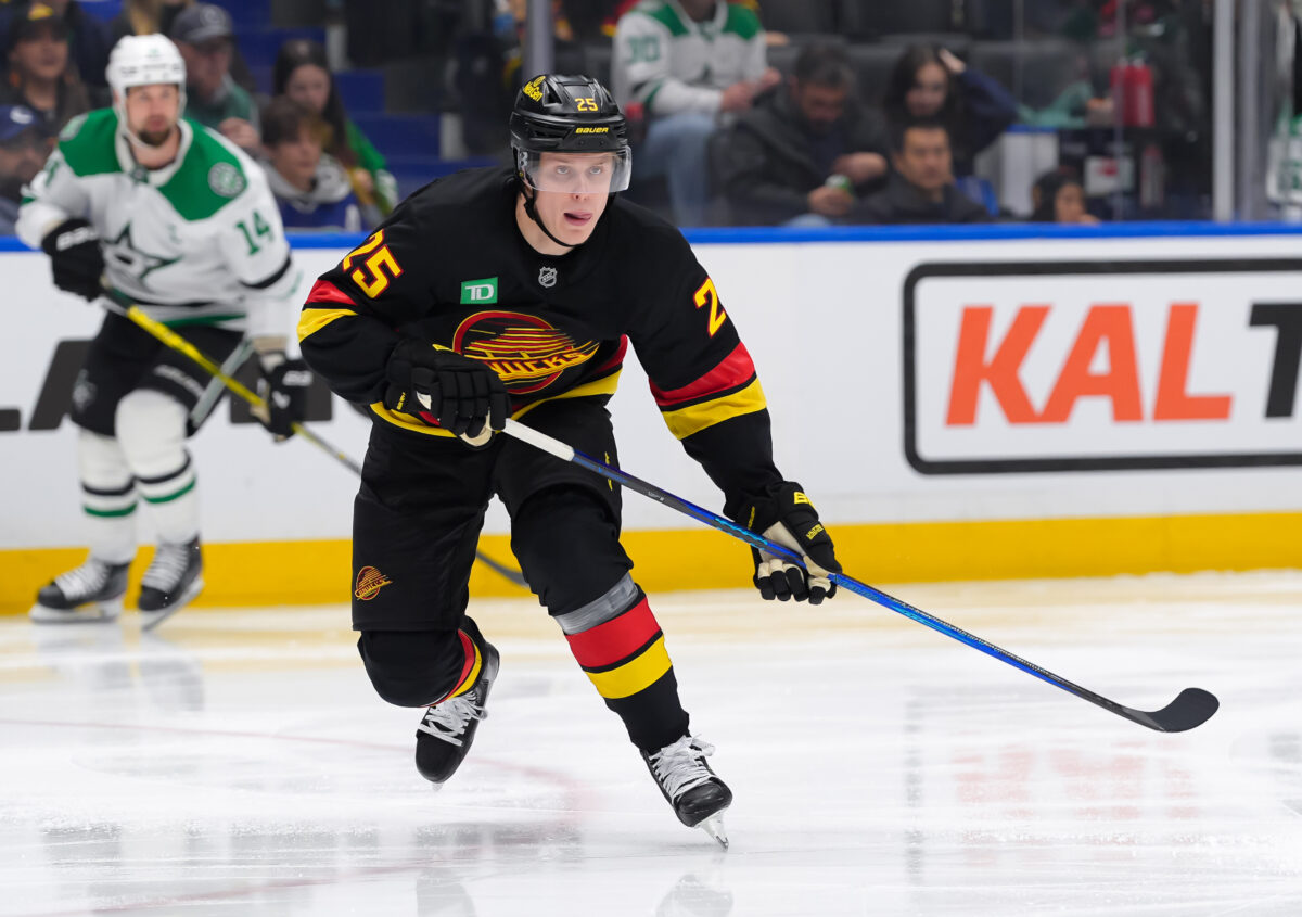 Elias Petterson Vancouver Canucks