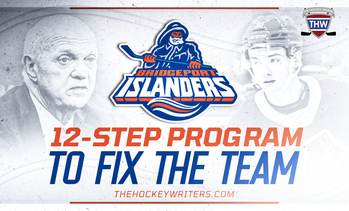 12-Step Program to Fix the Team Bridgeport Islanders, Lou Lamoriello, Alex Jefferies