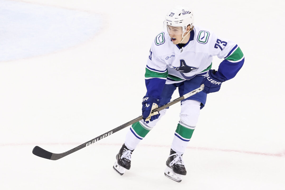 Jonathan Lekkimaki Vancouver Canucks