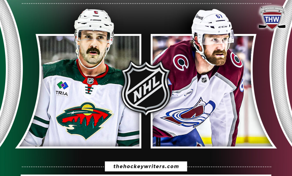 Jake Middleton Minnesota Wild, and his brother Keaton Middleton Colorado Avalanche