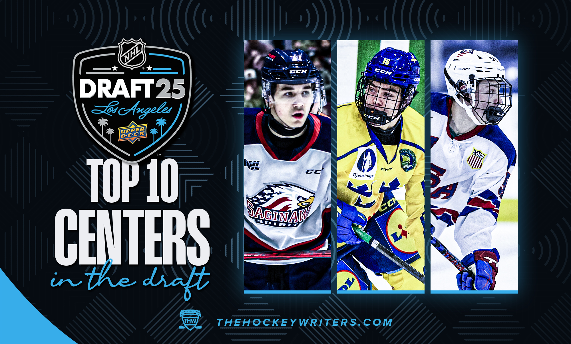 Top 10 Centers in the 2025 NHL Entry Draft