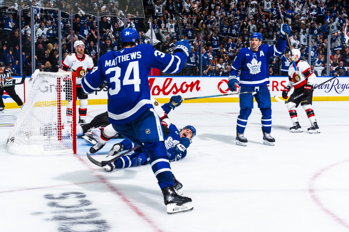 Auston Matthews John Tavares Matthew Knies Toronto Maple List