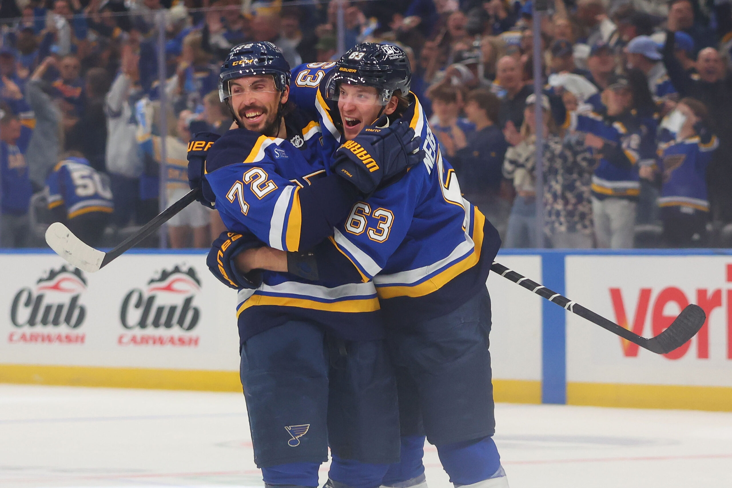 Blues Secure Another Home Victory Over Jets to Tie Series at 2-2