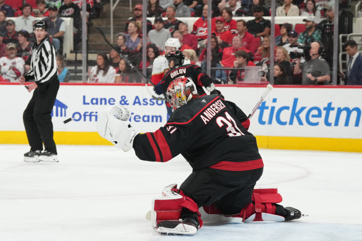 Frederik Andersen Carolina Hurricanes