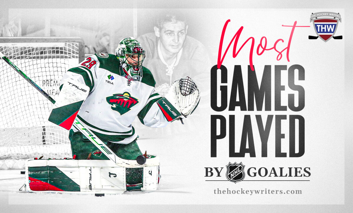 Most Games Played by NHL Goalies Marc-Andre Fleury, Terry Sawchuk