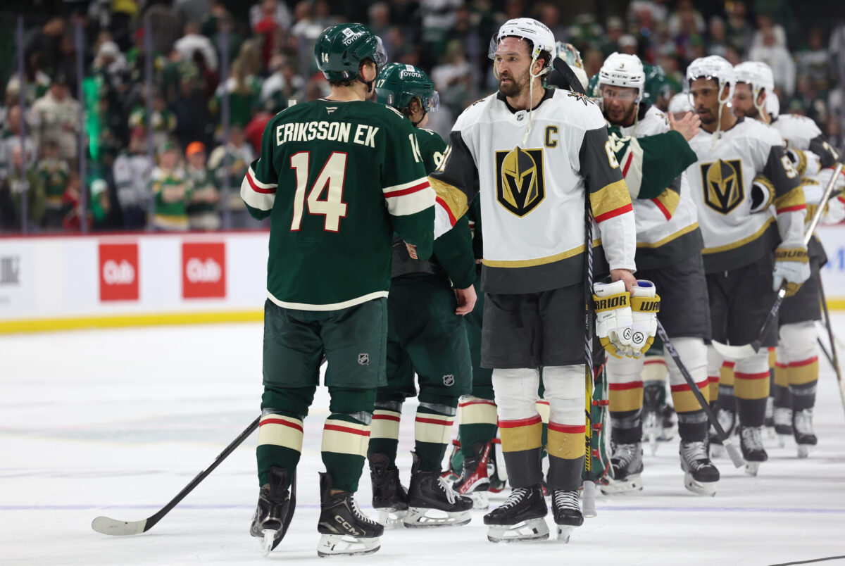 Vegas Golden Knights Minnesota Wild Hand Grip