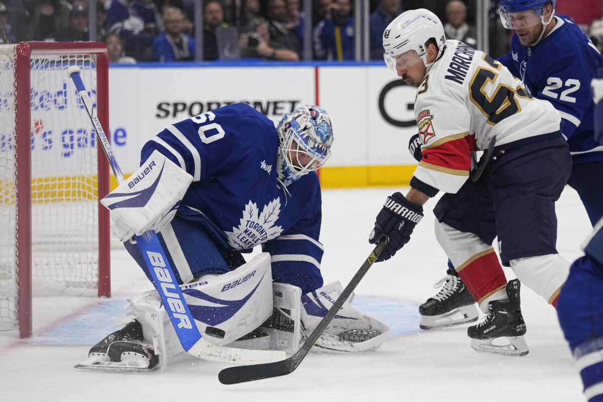 Joseph Woll Toronto Maple Leafs Brad Marchand Florida Panthers
